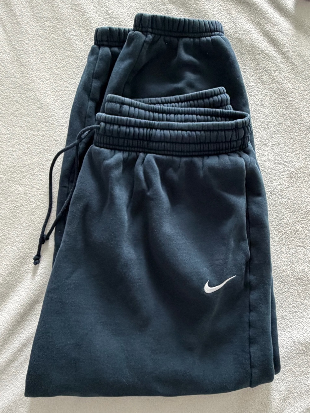 Nike Navy Drawstring Jogger Sweatpants